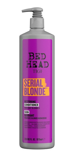 Serial Blonde Acondicionador Restaurador 970ml Tigi Bed Head