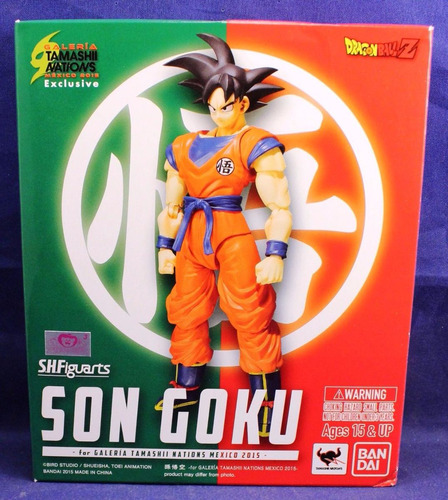 Sh Figuarts Goku Tamashi Nations Mexico Figura Duel Zone