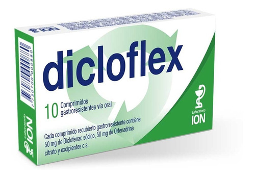 Dicloflex® X 10 Comprimidos - Ion
