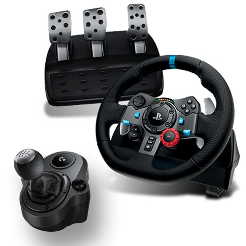 Imagen 3 de 5 de Volante Logitech G29 Pedalera + Palanca G29 Ps3 Ps4 Pc