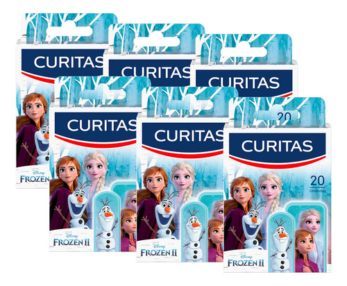 Pack Apositos Curitas Frozen Ii 20 U