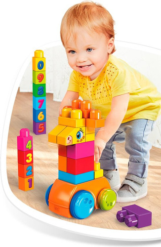 Jirafa Cuenta Y Seguida Fisher Price Mega Block Gfg19
