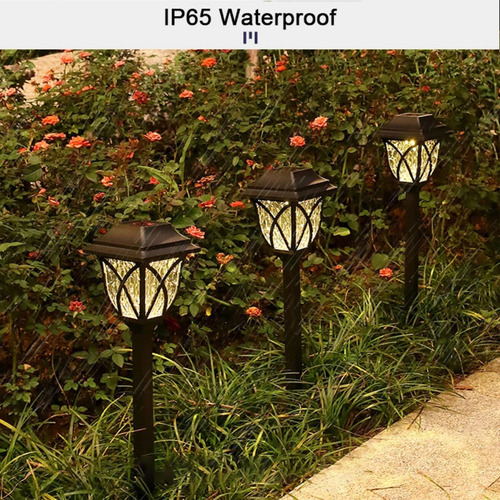 Luces Solares De Paisaje Con Interruptor Automático A Prueba