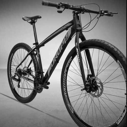 Imagem 4 de 4 de Garfo Rigido Ksw Bicicleta Aro 29 Preto Fosco Freio A Disco