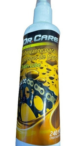 Lubricante Cadena 240ml Moto Y Bicicletas