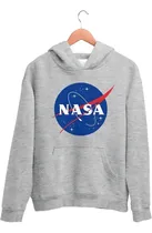 Comprar Polera Nasa Logo, Sudadera Con Capucha Y Canguro, Unisex
