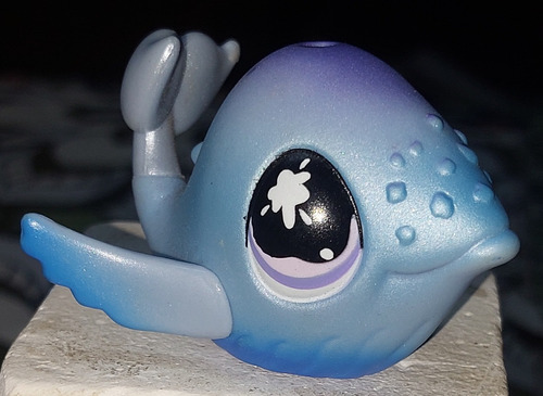 Little Pet Shop Hasbro Modelo 90 Ballena # 824