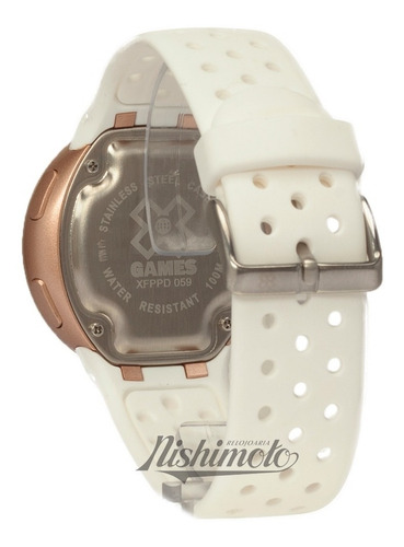 Relógio X-games Feminino Digital Xfppd059 Pxbx Branco Rose