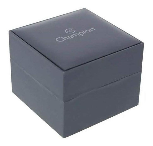 Relógio Champion Ch22902n Unissex Bicolor Mostrador Preto
