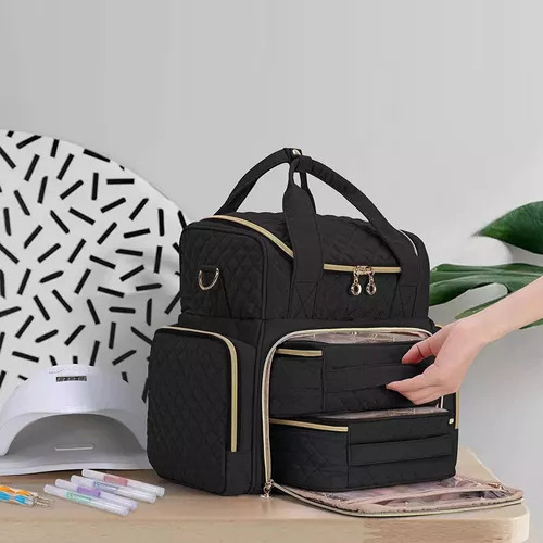 H Funda De Transporte Para Esmaltes De Uñas, Bolso Grande