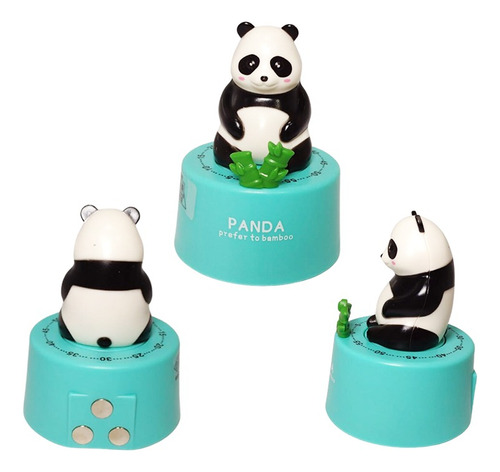 Temporizar De Cocina Cuerda Oso Panda 60 Minutos Medidor