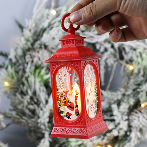 Faroles De Navidad Led Con Forma De Muñeco De Nieve De Alce