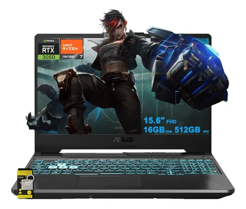 Notebook Asus Tuf Gaming A15 15.6 Fhd Antirreflectante 144 H
