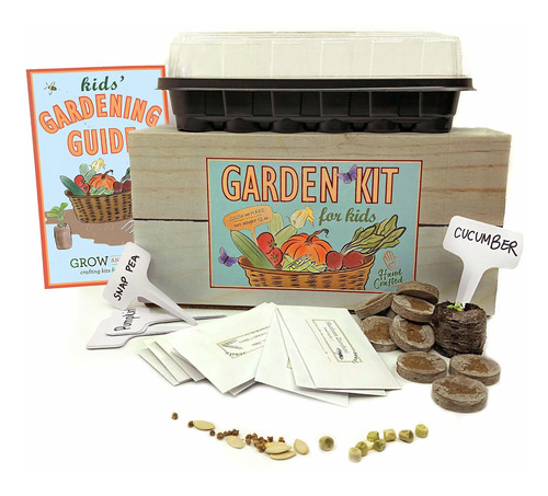 Kit De Jardín Diy Para Niños   Aprende A Cultivar Tus Propia