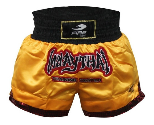 Short Deportivo Fire Sports Para Muay Thai Y Kick Boxing A