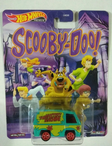 Hotwheels Premium Scooby-doo! The Mystery Machine 2da. Edic.