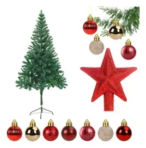 Comprar Kit Arbol Completo + Adornos Chirimbolos Decoracion Navideña