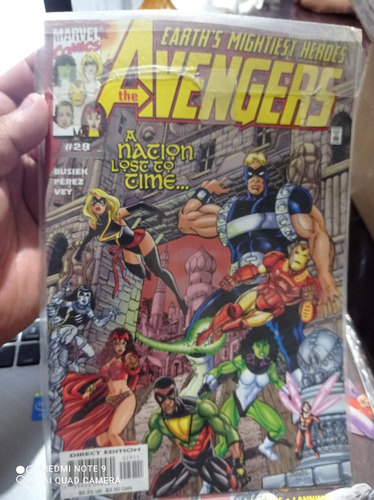 Cómic Marvel En Inglés Earth Mightiest Héroes Avengers#29  1