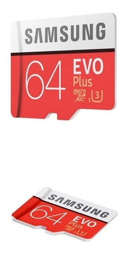 Cartão Samsung Micro Sdxc Evo 64gb 100mb/s Uhs-1 Sd Original