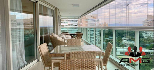 Apartamento Com 4 Dormitórios À Venda, 185 M² Por R$ 3.500.000,00 - Riviera - Módulo 8 - Bertioga/sp - Ap2708