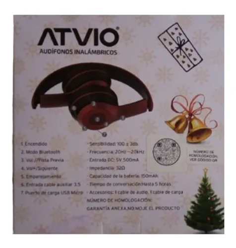 Atvio audífonos inalámbricos modelo 27 precio sale