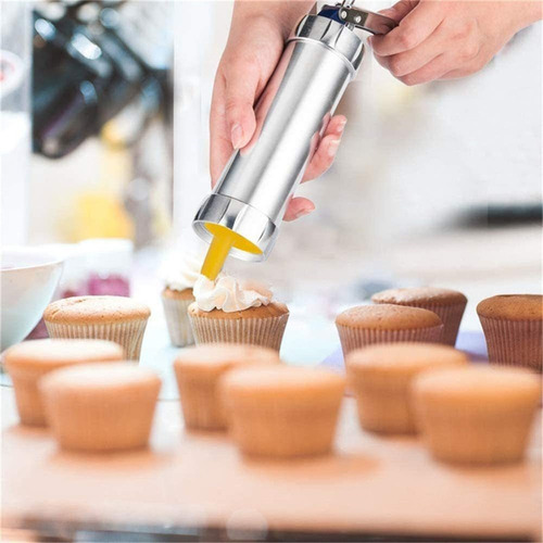 W Cookie Stamping Gun Kit Para Hacer Galletas