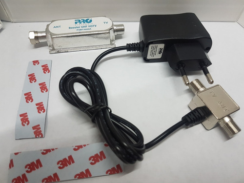 Booster Antena Tv Digital Hdtv 40db Proeletronic Buster