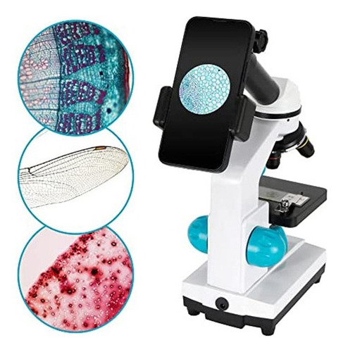 Microscópio Composto Monocular Hsl Para Estudantes Adultos