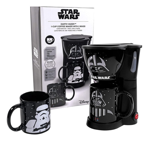 Cafetera Individual Star Wars Darth Vader Y Stormtrooper 