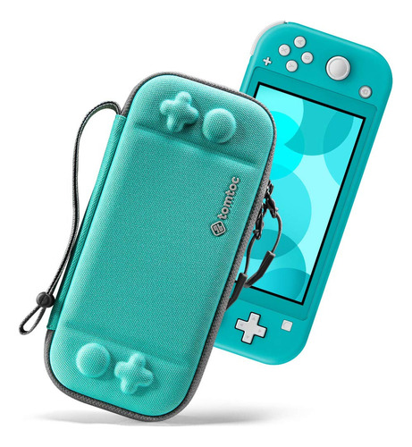 Estuche Para Nintendo Switch Lite 8 Ranuras De Tarjeta Azul