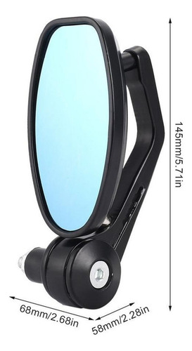 Rear View Side Mirrors For 7/8 Da Motorcycle