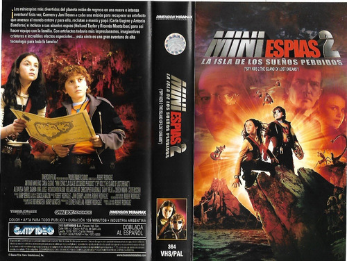 Mini Espias 2 Vhs Spy Kids 2 Vhs Sin Caja