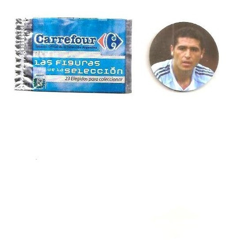  Seleccion Argentina Carrefour 2006 Riquelme Figu Sobrevacio