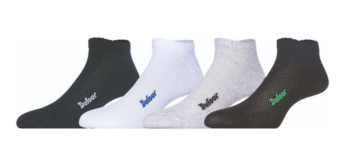 Pack X12 Medias Dufour Hombre Deportivas Sin Toalla