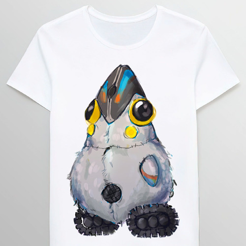 Remera Cute Subnautica Robo Penguins 78887037