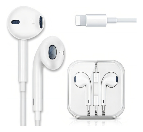 Audifonos Manos Libres Para iPhone 7 8 X Xr Xs 11 12 13 14 C
