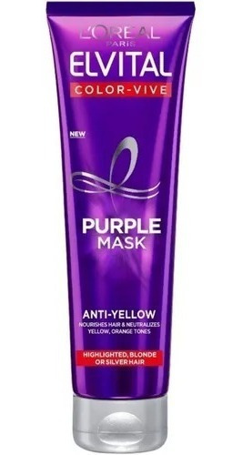 Mascarilla Loreal Elvive Violeta Matizador 150ml