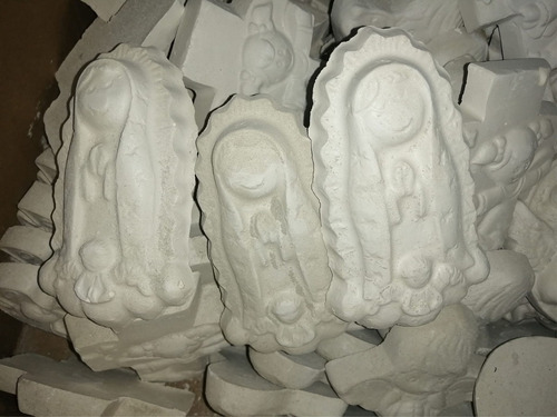 40 Figuras De Yeso Religiosas Como Cruces Angelitos