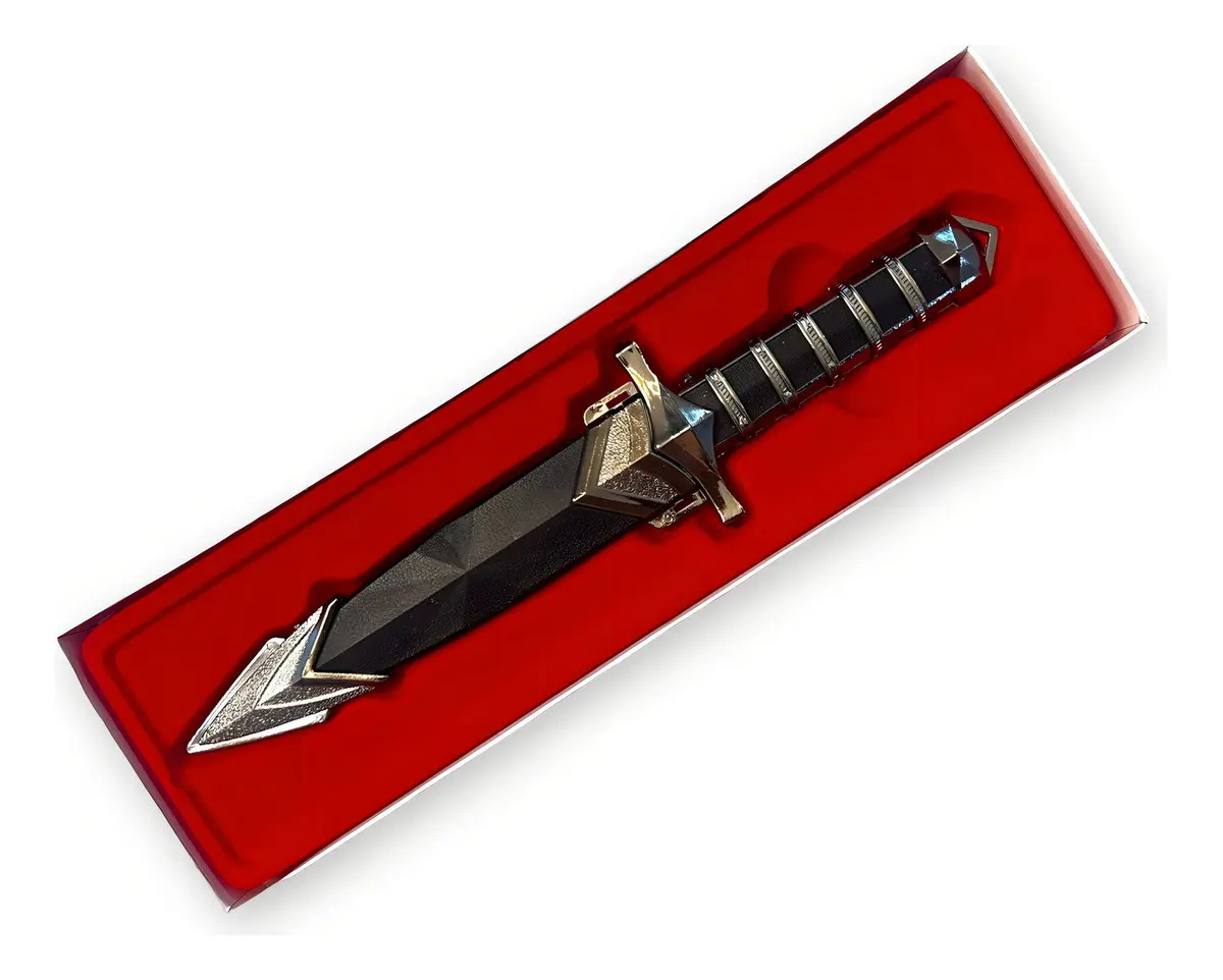 Punhal Adaga Medieval Faca Colecionadores Decoração Caixa