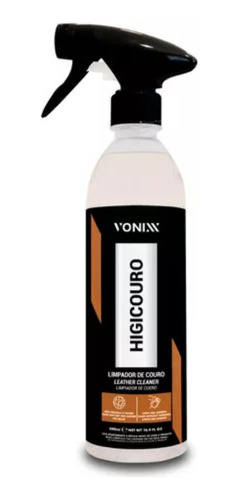 Higicouro Spray Limpa Couro Natural E Sintético Vonixx 500ml