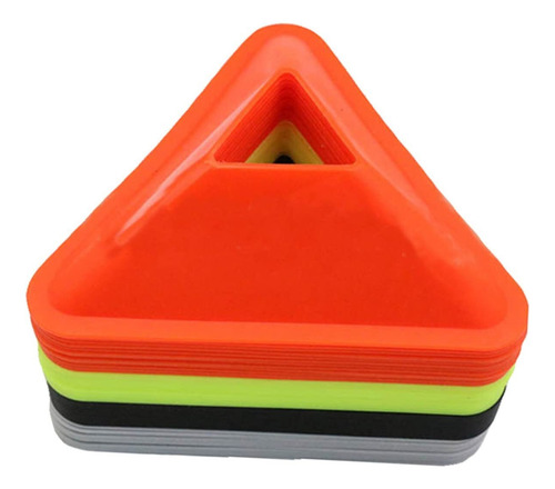 20 Piezas Disco De Entrenamiento De Fútbol Disco Triangular