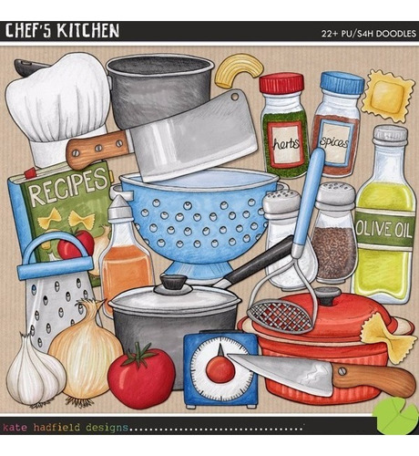 Kit Imprimible Top Chef Imagenes Clipart Cod 2