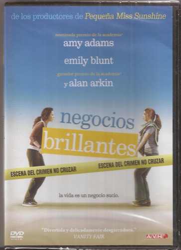 Negocios Brillantes Dvd Amy Adams Emily Blunt Dvd Nuevo