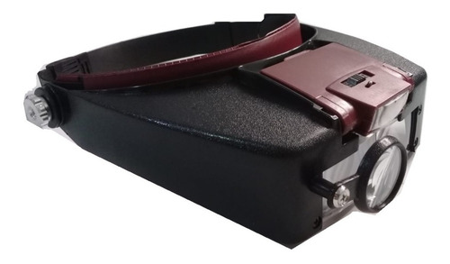 Imagen 1 de 10 de Vincha Con Lupa Luz Cabeza Galileo Lv7420 Envio Gratis
