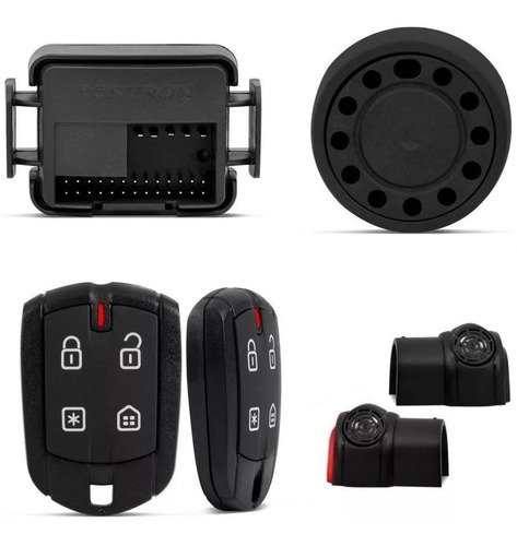 Alarme Positron Exact Ex360 Cyber + Trava Eletrica 4 Portas