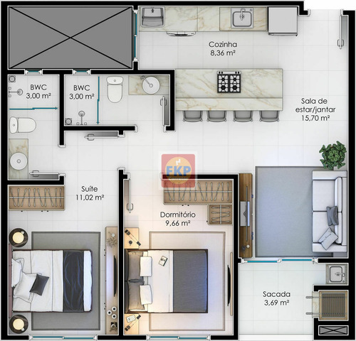 Imagem 21 de 21 de Apartamento 2 Dormitórios À Venda Em Ingleses - Florianópolis - Sc - Ap0633