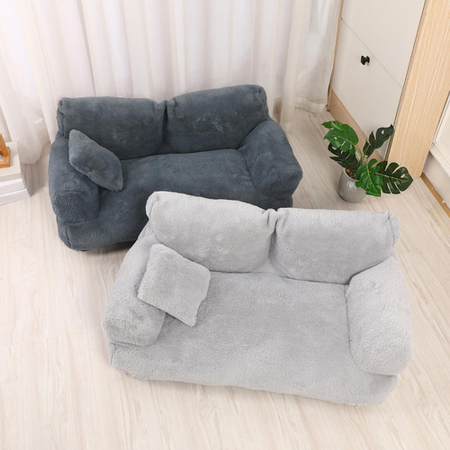 Cama Para Perros Sofá Para Perros Cama Gris Claro