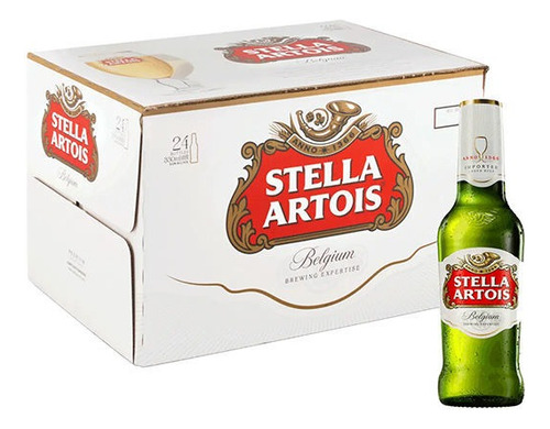 Cerveza Stella Artois 330 Ml Pack 24 Botellas San Nicolas