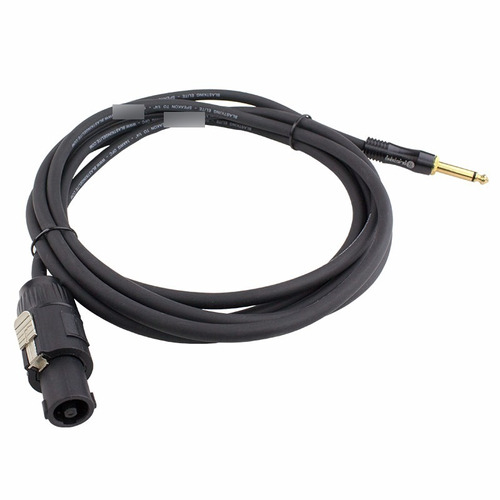 Cable P Audio Speakon Macho A 1/4 Mono 7,5 Mt Alta Calidad