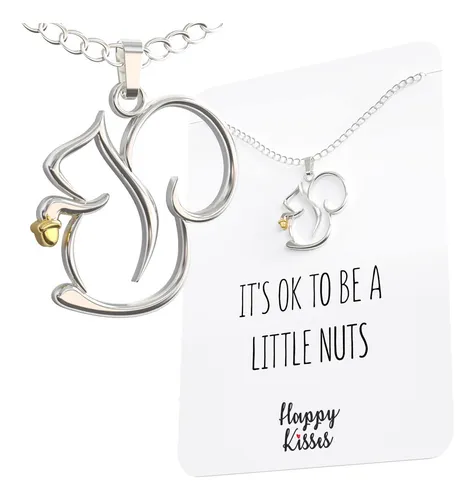 comprar Collar De Ardilla Kisses Encantador Colgante De Ardilla Con